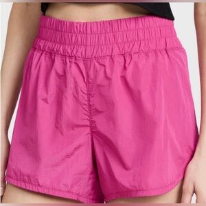 Onzie Pink Windbreaker Shorts Size S/M